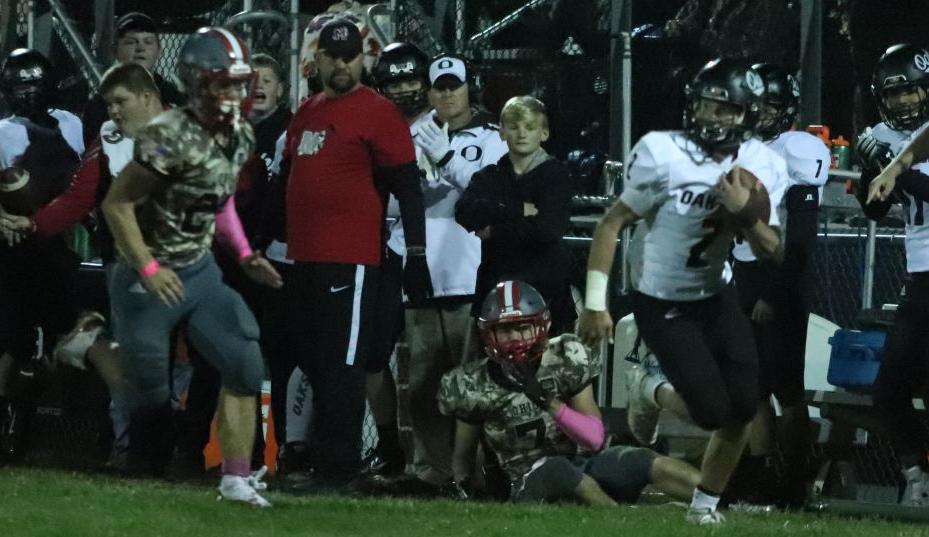 Oak Hill at Minford football